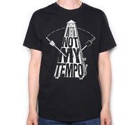Whiplash T Shirt Not My Tempo Metronome for Drummers Film Fans Tee Men's Clothing Black M
