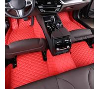 Whipmats Luxury Car Mats,whip Mats for Cars,Waterproof and Anti-Slip, with No Dead Angles,Easy Installation and Cleaning,Fits 99% of Vehicles (2 Seats,Red)