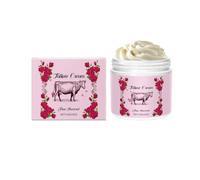 Whipped Beef Tallow For Skin Tallow Face Moisturizer Extra Size Rose Scent Whipped Natural Beef Tallow Blam Fed Tallow Face Moisturizer Body Lotion Skin Care Neck Firming Device (One Size)