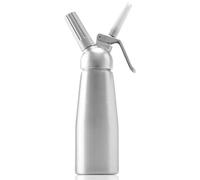 Whipped Cream Dispenser Professional 1 Pint - Aluminum Cream Whipper with 3 Decorating Nozzles, Uses Standard N2O Cartridges