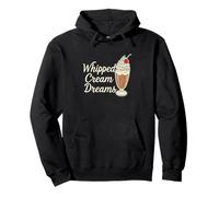Whipped Cream Dreams Funny Dessert Soda Float Pullover Hoodie
