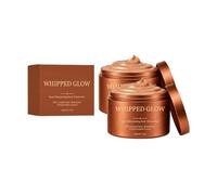Whipped Glow Body Butter, Pearlescent Body Moisturiser with Crushed Beads, Shea Butter and Marshmallow Extract for a Soft, Radiant Finish on Arms, Legs and Shoulders