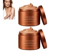 Whipped Glowing Body Butter, Pearl-Illuminating Body Moisturizer230G (2PCS) | Pearlescent Body Moisturiser with Crushed Beads, Radiantly Finish on Arms, Legs and Shoulders, Lightweight NonGreasy Formulas