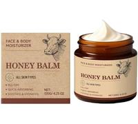 Whipped Tallow Cream For Face & Body - 100% Natural Grass-Fed Beef Tallow Face Cream Nourishing for Soft, Honey & Beeswax Moisturizer, Smooth Skin- Light Scent, Moisturizing Natural Formula (1PC)