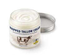 Whipped Tallow Cream for Face & Body, 100g | Beef Tallow Moisturiser, Honey, Avocado Oil & Milk Extract, Nourishing for Dry Skin, Daily Moisturising Support
