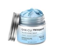 Whipped Tallow Honey Balm, GHK-CU Copper Peptide Cream with Manuka Honey & Vitamin E, Tallow Moisturiser for Dry Skin, Deep Moisture Care, Skin Barrier Support, Face & Body Balm for Daily Use