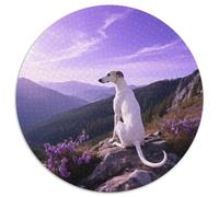 Whippet 1000-Piece Spherical Puzzle with Pet Dog, Quite The Challenge for Quiet Weekends, Lovely for Gift-Giving, Best for Adults And Older Children 1000pcs (67.5x67.5cm)