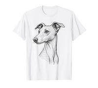 Whippet and Greyhound Dog Lover T-Shirt