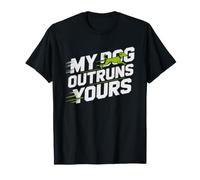 Whippet Faster Than Dog Humor Women Speed Funny Fast Mom T-Shirt