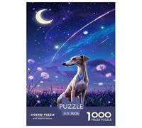 Whippet Jigsaw Puzzles for Adult The Impossible Challenge 1000 Piece Difficult Hard Jigsaw Puzzles for Man And Woman with Letters on Back 38x26cm/1000pcs