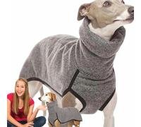 Whippet Jumper Coat | Super Soft Coral Fleece Dog | Pet Pullover Coat | Greyhounds Sweater Sweatshirt | Winter Sweatshirt For Dogs | Pullover Pajama Dog Coat For Fall Winter