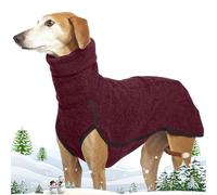 Whippet Jumper Solid-color Warm Greyhounds Coat Fleece For Large Dog, Winter Dog Clothes Sweater Sweatshirt For Golden Retrievers, Parties And Daily Wear
