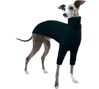 Whippet Pullover, Whippet Turtleneck Sweater Italian Greyhound Coat Dog Jacket Puppy Jumpers for Small Dogs(Darkgreen, S)
