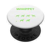 Whippet shirt | Stubborn Whippet Tricks Dog T shirt PopSockets Adhesive PopGrip