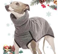 Whippet Turtleneck Dog Coat, Dog Fleece Vest Fall Winter