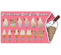 Whippy Ice Cream Van Window Display Sticker 1 - Trailer Cafe Vinyl Sign Decal