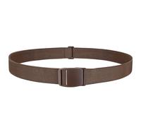 WHIPPY Women Invisible Belts, Adjustable Elastic Belt Women Stretch Belt with Flat Buckle Ladies No Show Waist Belts for Jeans Dresses Pants,Coffee,Fits waist 43"-55"