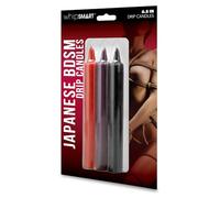 Whipsmart Japanese Bondage Drip Candles 3 Pcs Black One Size