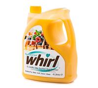 Whirl Vegetable Oil with Butter Flavouring (No Added Salt, 3 x 4 Litre)