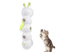 Whirlie Cat Toy, Happy Luna Cat Toy, Whirlie Smart Motion Cats Toys with Worm Design, for Hunting, Jumping, Promotes Exercise, for Indoor Wall, Door and Window Installation (1pcs)