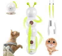 Whirlie Cat Toy - Smart Motion Cat Toy with Worm Design for Indoor Cats, 2025 Premium Happy Luna Cat Toys for Hunting, Jumping, and Interactive Play (1PC)