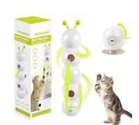Whirlie Cat Toy, Whirlie Smart Motion Cat Toy, Happy Luna Cat Toys, Promotes Exercise & Mental Stimulation, for Indoor Wall, Door and Window Installation