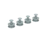 Whirlpool 481252888113 Upper Basket Castor Kit x4 Dia 24 for Dishwasher