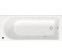 Whirlpool Bath Rectangular Duravit D-Neo, for flush mounting, with overflow 1700x700mm White