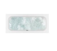 Whirlpool Bath rectangular Villeroy and Boch Loop & Friends SQUARE 1700x700x545mm Stone White COMBIPOOL COMFORT, Left corner , With filling function via overflow