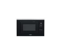 Whirlpool - Built-in microwave WMF250G black, 25 L, 900W, gril turntable 28 cm, 7 power levels