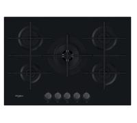 Whirlpool GOWL 758/NB Black Built-in 75 cm Gas 5 zone(s)