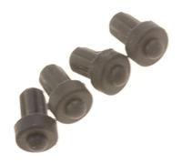 Whirlpool Rubber Foot Kit for Oven, Compatible with Whirlpool, Bauknecht, Ikea, Indesit, Kitchen Aid Appliances