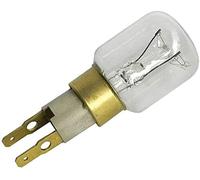 WHIRLPOOL T-CLICK TYPE 15W T25 FRIDGE LAMP BULB LIGHT (pack of 2) 2424X2