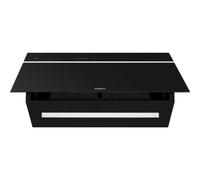 Whirlpool WHVS90FLTCK WHVS 90F LT C K Wall Mounted Cooker Hood 90cm - Black