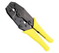 Whisary Coaxial Cable Crimping Pliers for Connector Which Connect LMR400, RG8,Belden9913, RG214,RG213,RG174,RG316 Cable, LMR400 Crimp Tool with 0.429" (10.90mm) Hex Die(LMR400 Crimper Yellow)