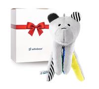 Whisbear Sensory Bear Citrus | Cry Sensor Pink Noise | Baby Sleep Aid | Baby Toys Newborn Baby Gifts Nursery Accessories Nursery Decor Baby Teddy | Baby Sleep Soother