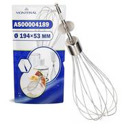 Whisk Attachment for Blender with the Original Code AS00004189 for Braun - Warranty 10 Years - MONTERAL