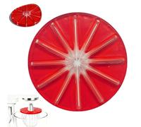 Whisk Cleaning Wiper Kitchen-Aids, Anti-Splatter Silicone Baffle for 6 Wire Whisks, Blender Cream Scraper Accessory, Perfect Fit for 4.5Qt and 5Qt Tilt-Head Mixers, 1Kitchen-Aid Accessories