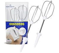 Whisk for Hand Mixer 210 x 45 mm with the Original Code 00659596 659596 for Bosch for Siemens - Warranty 10 Years - MONTERAL