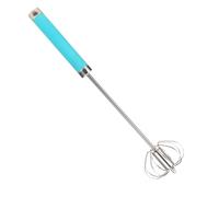 Whisk Hand Whisks Mini Manual Wisk Metal Semi Automatic Egg Whisker Easy Whisk for Kitchen Cooking Stainless Steel Egg Beater for Hot Chocolate Coffee Milk Frother