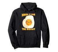 Whisk It For The Biscuit Funny Egg Pun Cook Pullover Hoodie