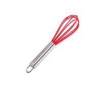 Whisk Mixer, Egg and Milk Mixer, Kitchen Baking Tool, Egg and Cream Mixer Hand Whisk (Color : 8 inch red)