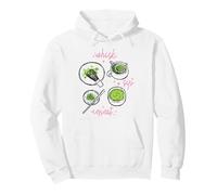 Whisk Sip Repeat Matcha Green Tea Aesthetic Cafe Ritual Art Pullover Hoodie