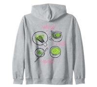Whisk Sip Repeat Matcha Green Tea Aesthetic Cafe Ritual Art Zip Hoodie