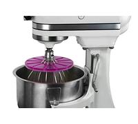 WHISK WIPER PRO for Bowl-Lift Stand Mixers - Mix Without The Mess - Ultimate Stand Mixer Accessory - Compatible with KitchenAid Bowl-Lift Mixers Using 6-Wire Whisk (Violet)
