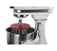 Whisk Wiper PRO for Mixers on Stand Up Bowl - The Ultimate KitchenAid Compatible Accessory - No Mess (Red)