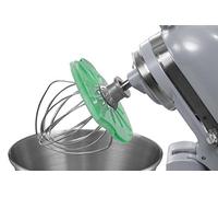 Whisk Wiper® PRO for Stand Mixers - Mix Without The Mess - The Ultimate Stand Mixer Accessory - Compatible with KitchenAid Tilt-Head Stand Mixers - 4.5qt, 5qt (Color: Aquamarine)