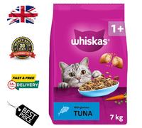 Whiskas 1+ Cat Complete Dry Food with Tuna - 7kg