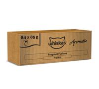 Whiskas 1+ Adult Pouches 84 x 85g - Fragrant Fusions in Gravy