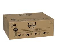 Whiskas 1+ Adult Pouches 84 x 85g - Mixed Menu in Jelly